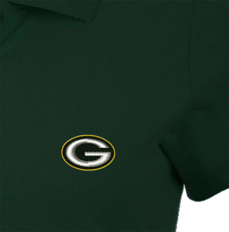 Antigua Women's Green Bay Packers Green Spark Polo product image