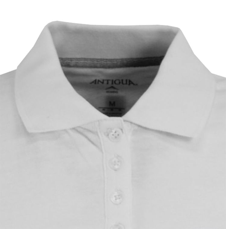 Antigua Women's Seattle Seahawks White Spark Polo product image