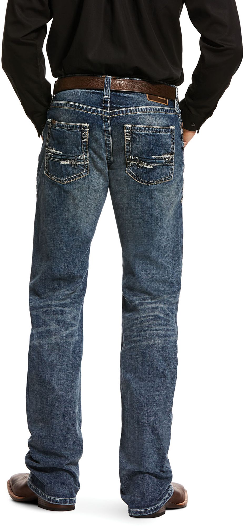 Ariat Mens M5 Slim Stretch Adkins Stackable Straight Leg Jean product image