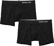 Tommy John Men's Cool Cotton 4 Boxer Briefs - 2 Pack