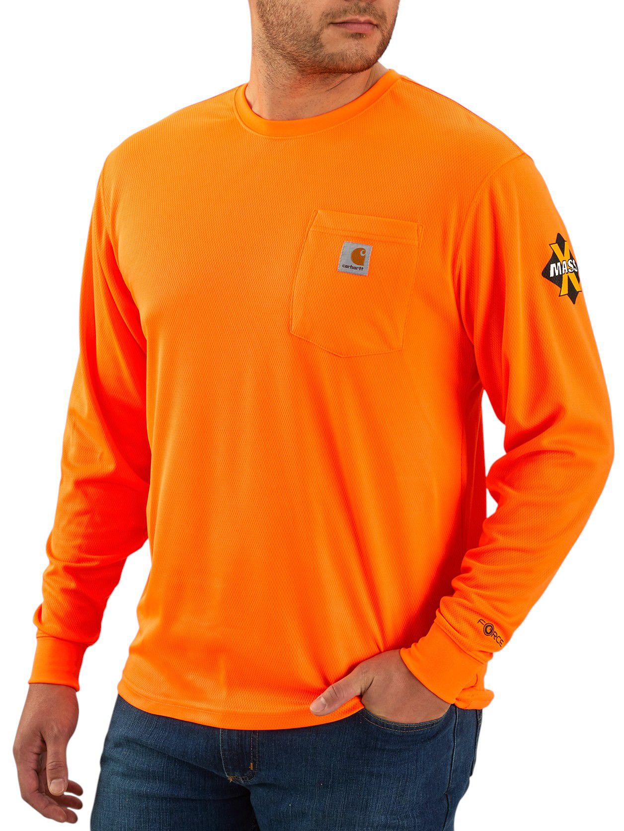Carhartt Men's Force Color Enhanced Long Sleeve Shirt product image