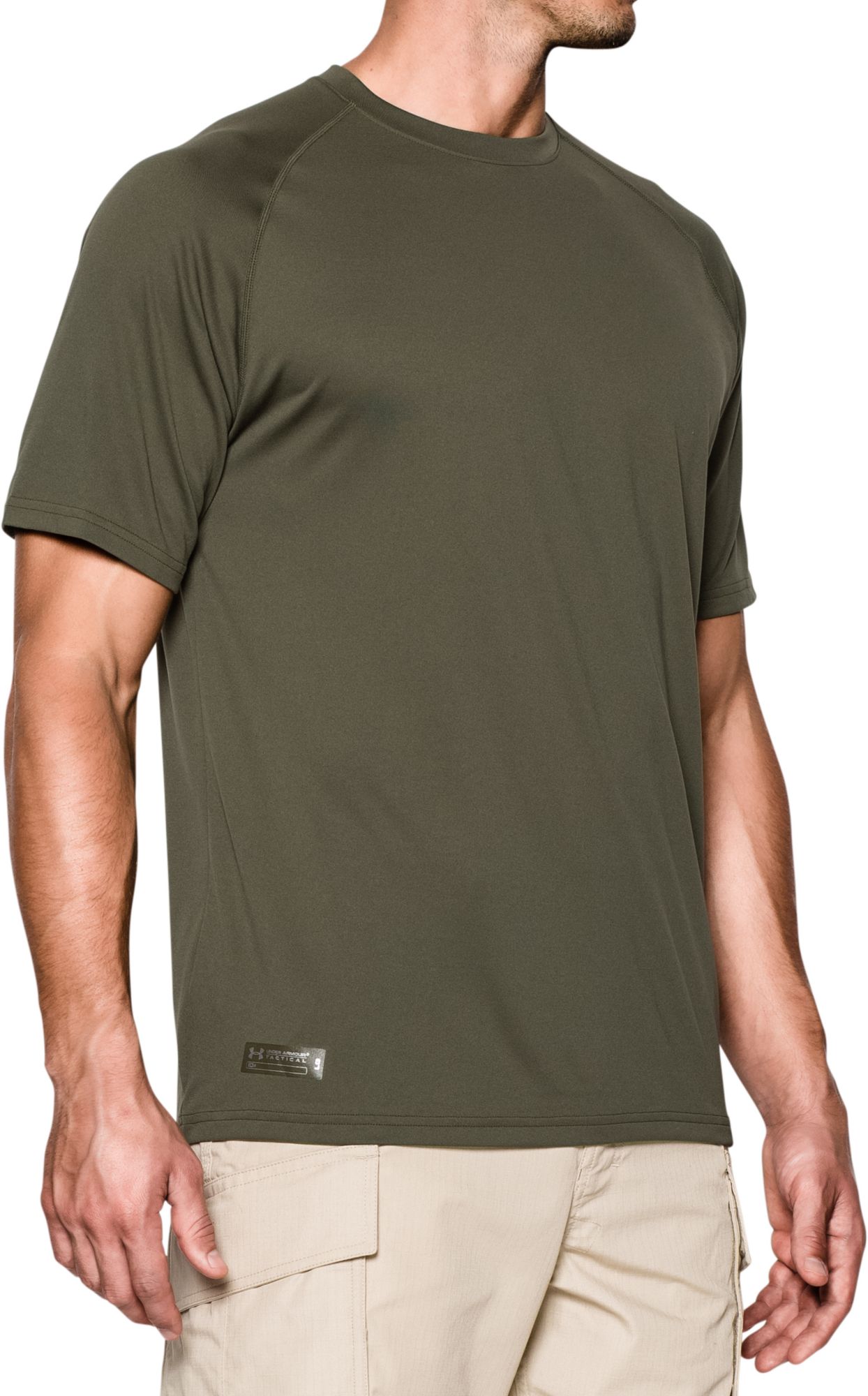 brown under armour shirt