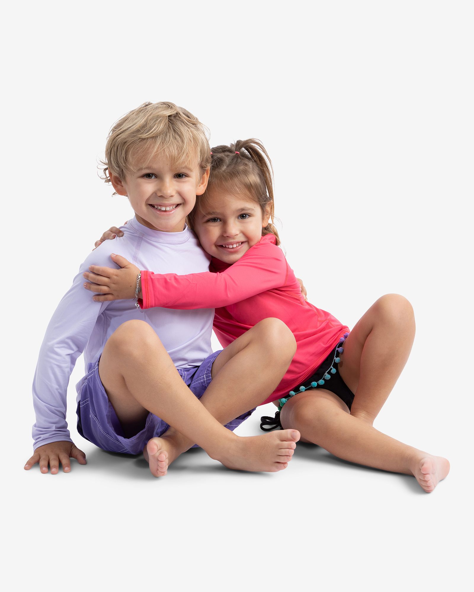 BloqUV Toddler Sun Protective UPF 50 Long Sleeve Crewneck Top product image