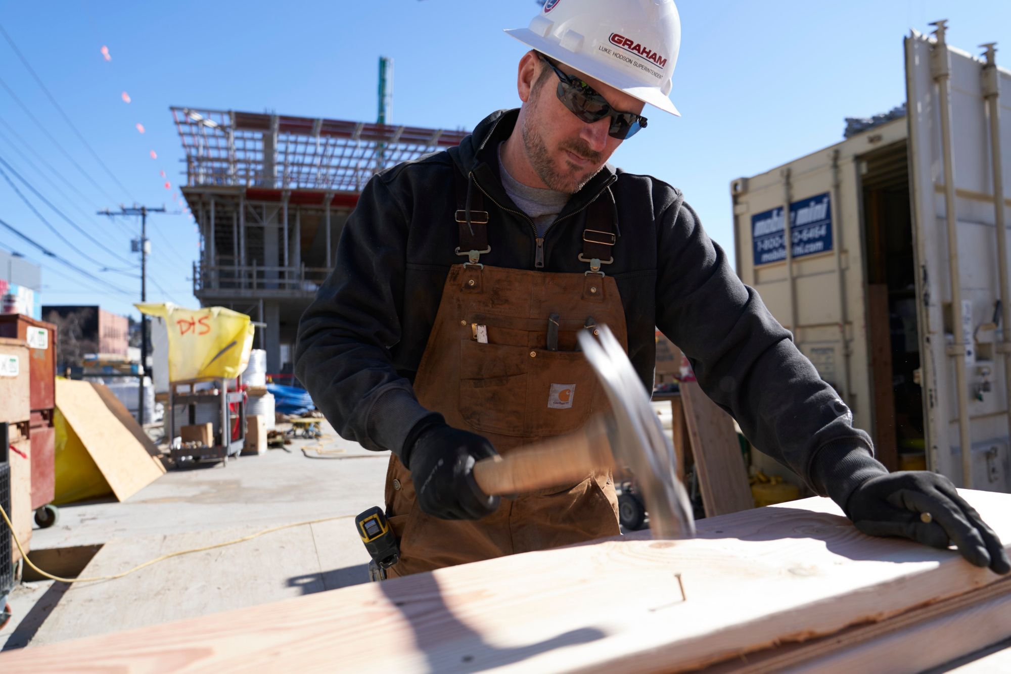 Carhartt Men's Paxton Heavyweight Mock Zip Hoodie product image