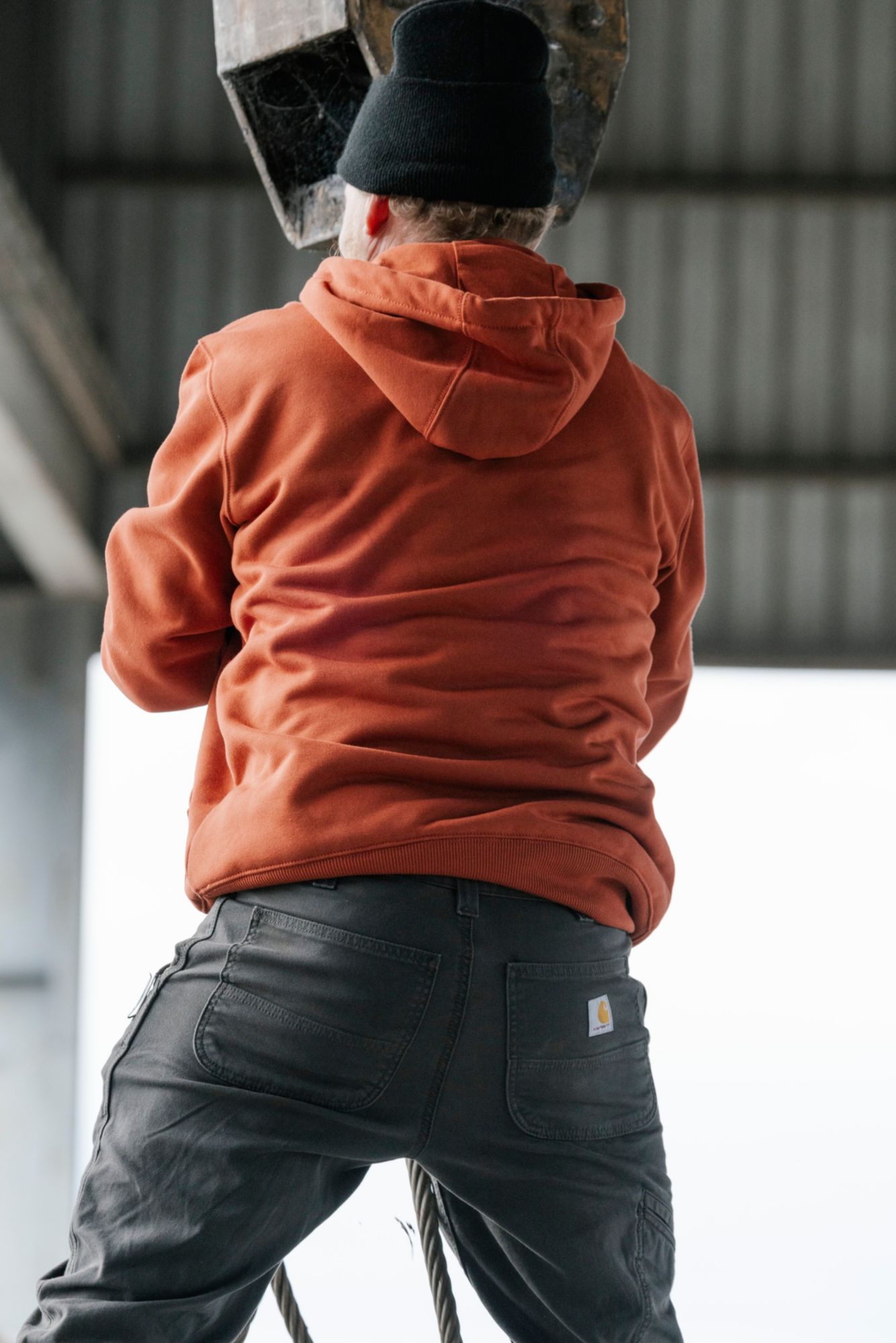 Carhartt Men's Paxton Heavyweight Mock Zip Hoodie product image