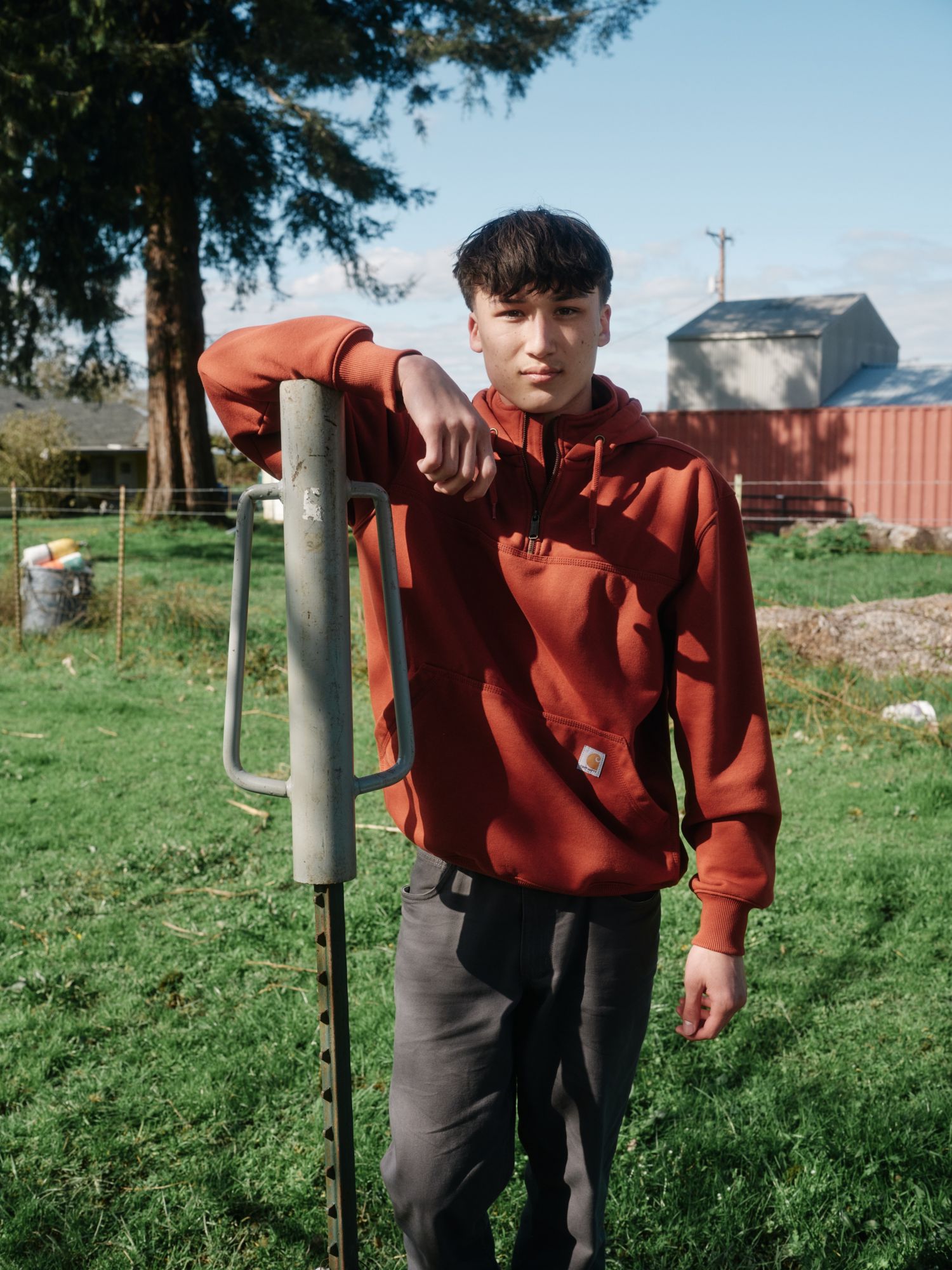 Carhartt Men's Paxton Heavyweight Mock Zip Hoodie product image