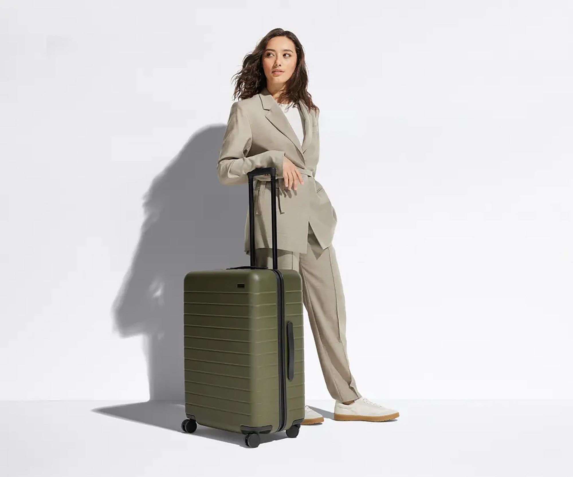 Away The Medium Checked Suitcase product image