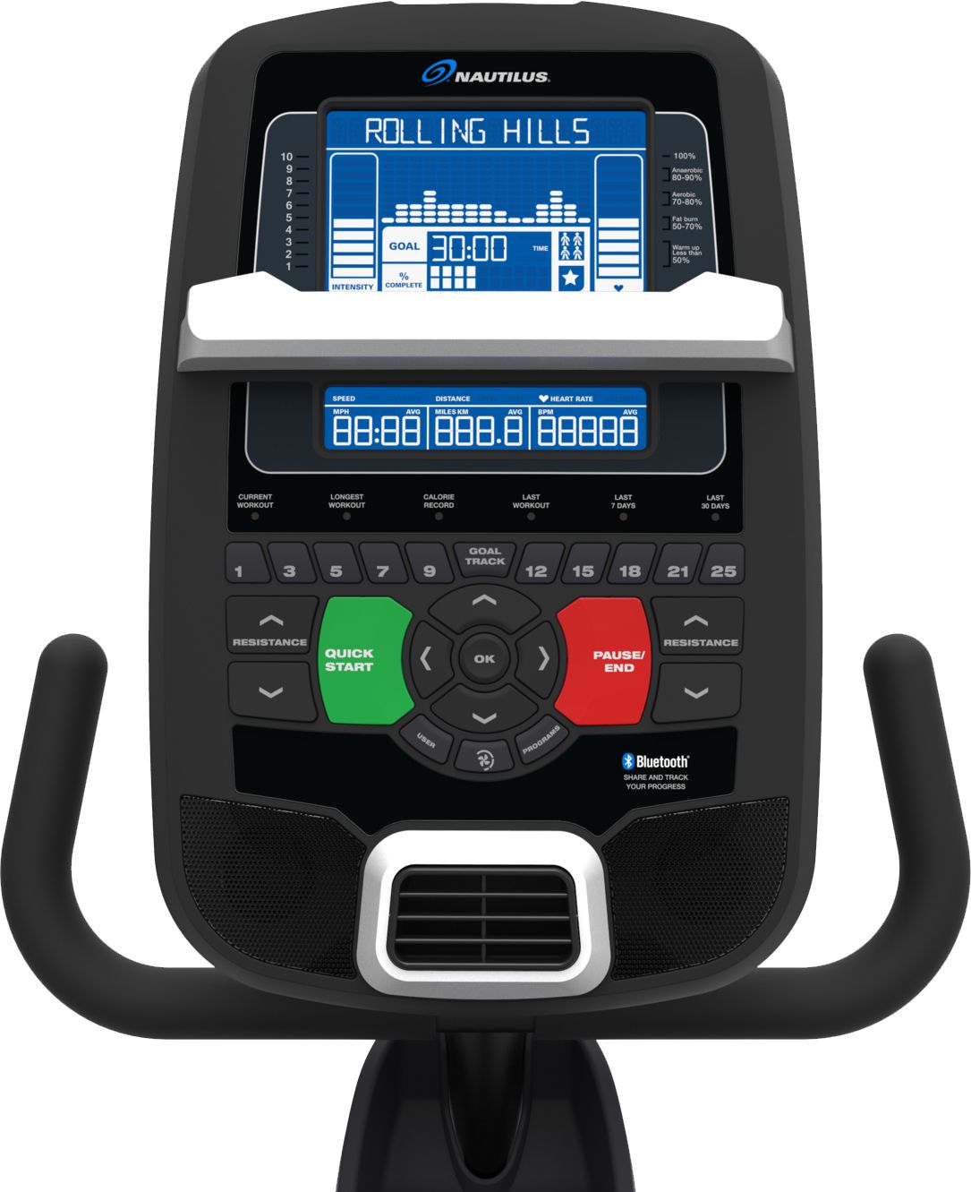 Nautilus R618 Recumbent Bike product image