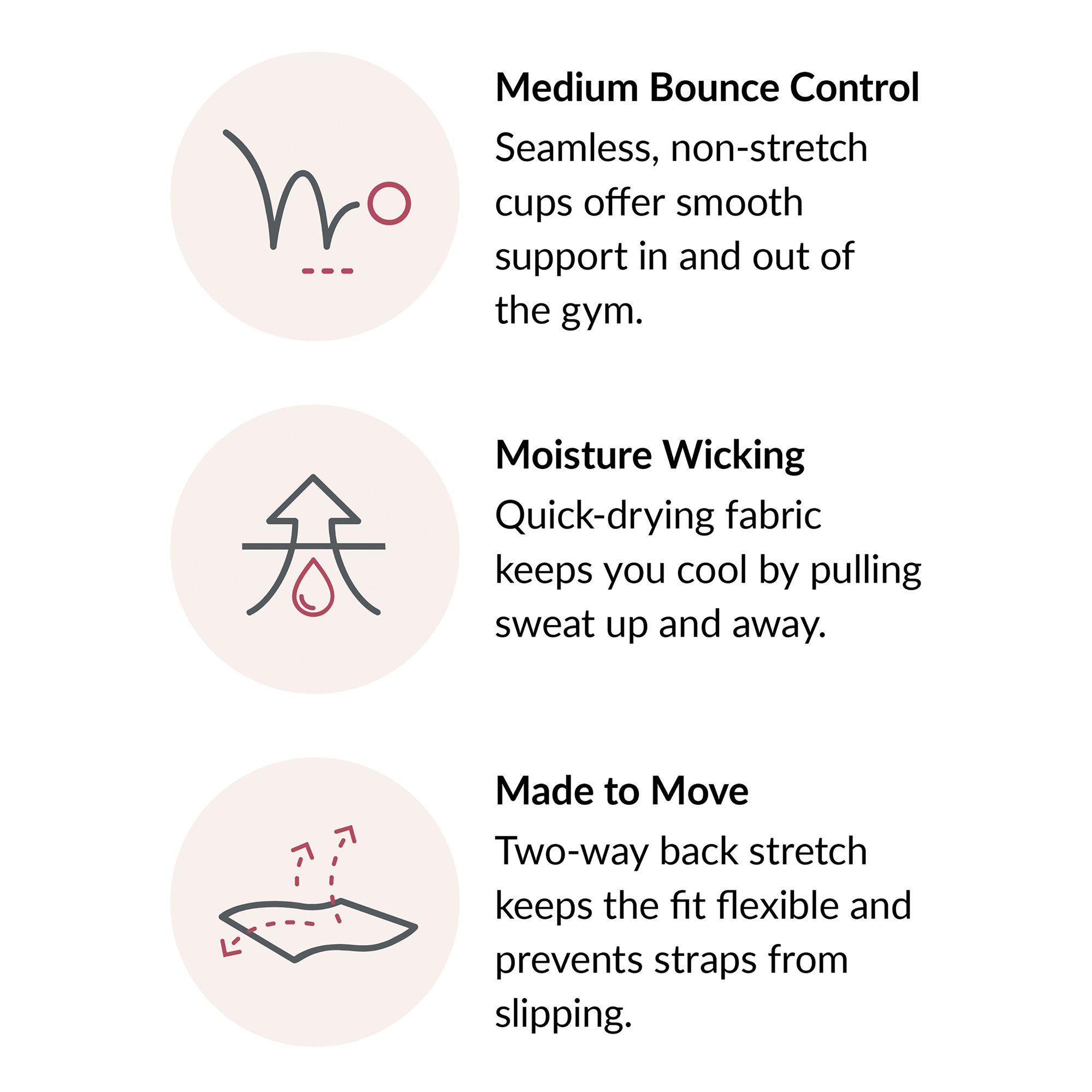 Glamorise Women's MagicLift Seamless High Support Sports Bra product image