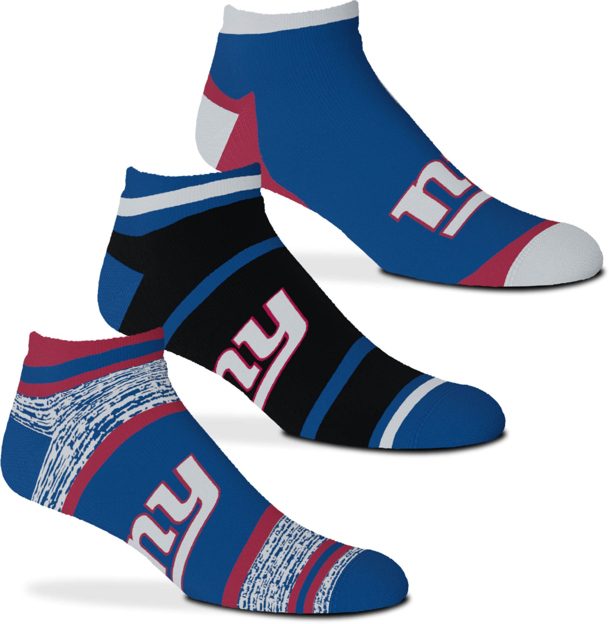 For Bare Feet New York Giants 3-Pack Socks product image