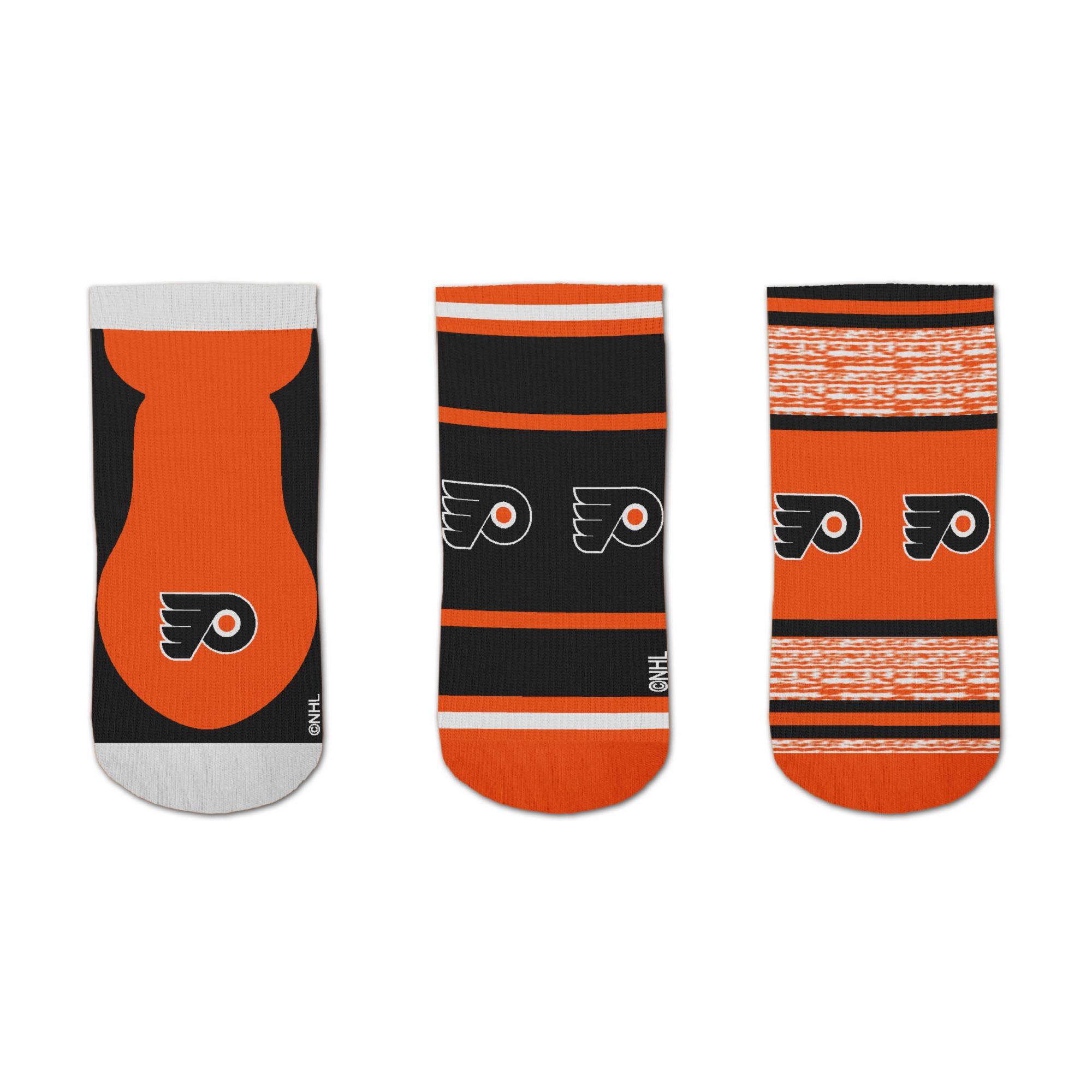 For Bare Feet Philadelphia Flyers 3-Pack Socks product image