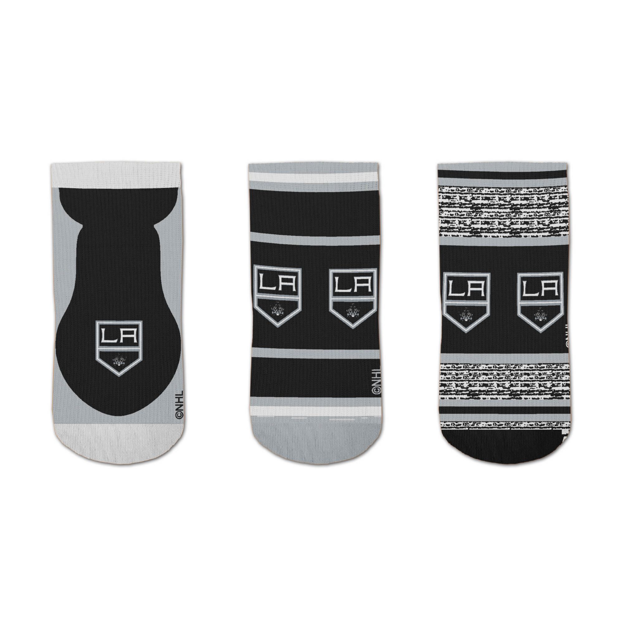 For Bare Feet Los Angeles Kings 3-Pack Socks product image
