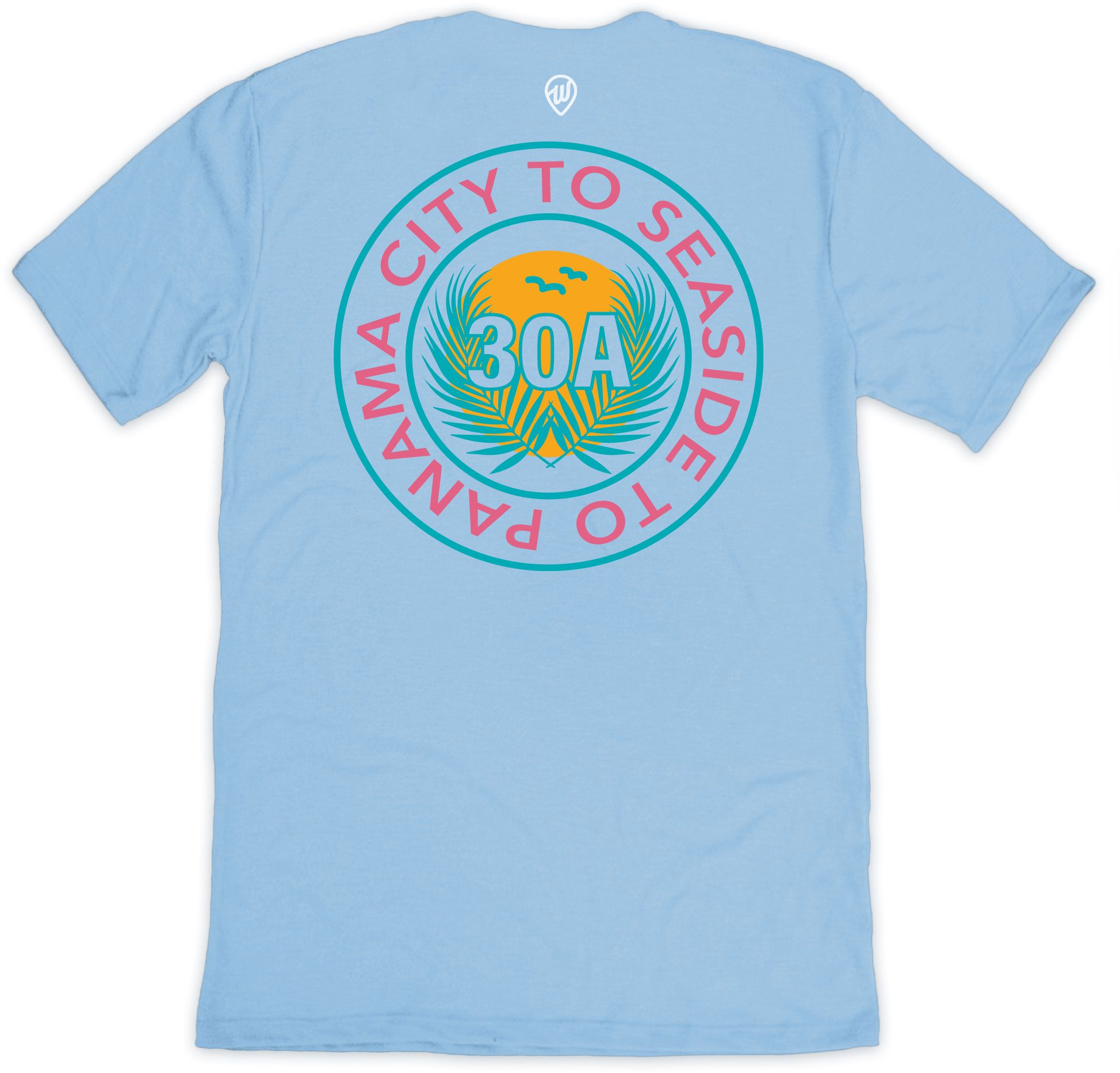 Where I'm From Adult Panama City Circle T-Shirt product image