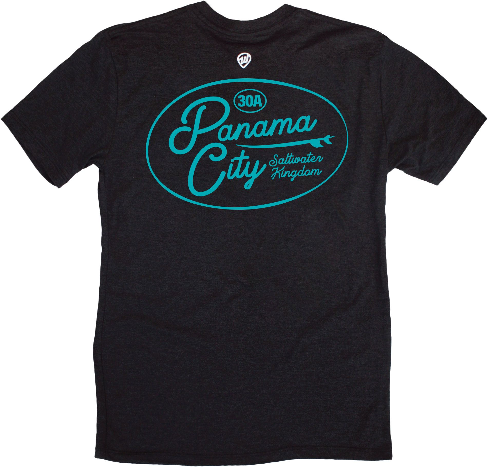 Where I'm From Adult Panama City Surfboard T-Shirt