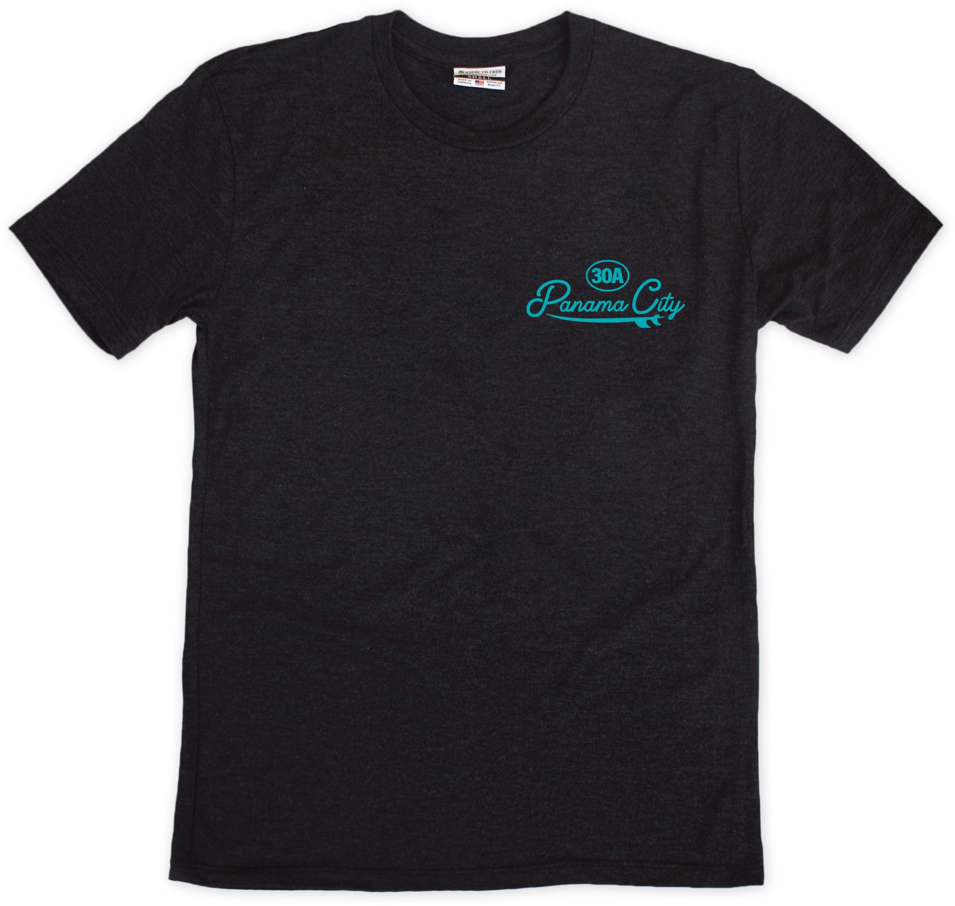 Where I'm From Adult Panama City Surfboard T-Shirt product image