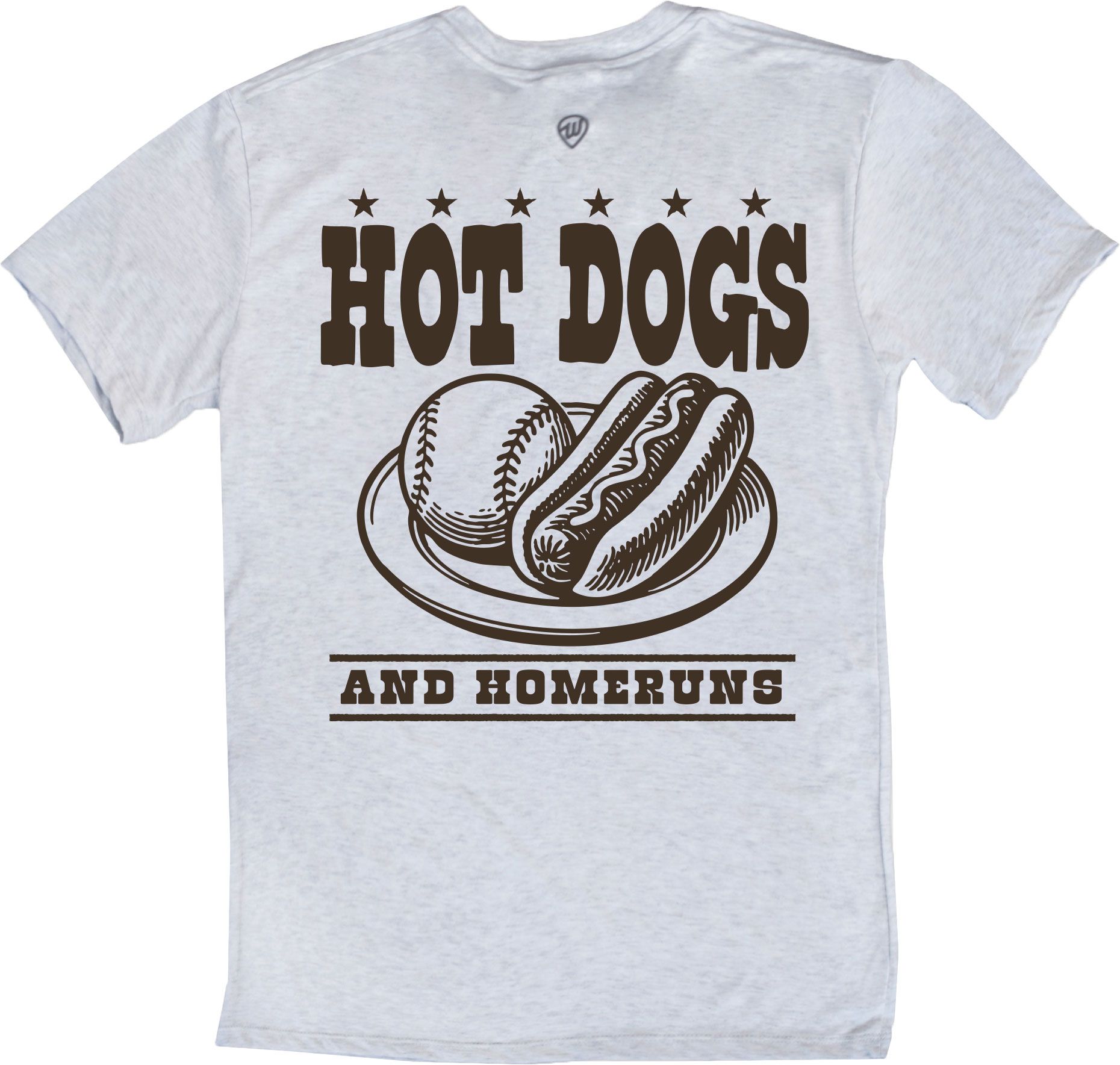 Where I'm From Adult America Ash 2 Hit Easy Baseball T-Shirt product image