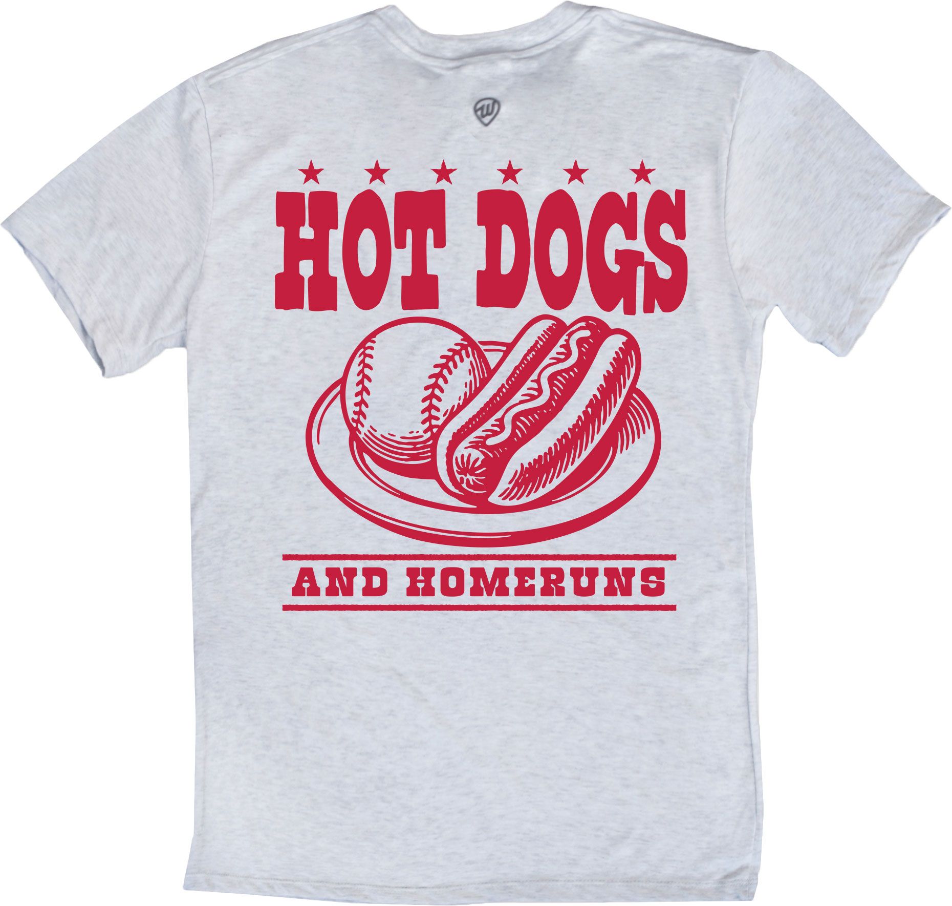 Where I'm From Adult America Ash 2 Hit Easy Baseball T-Shirt product image