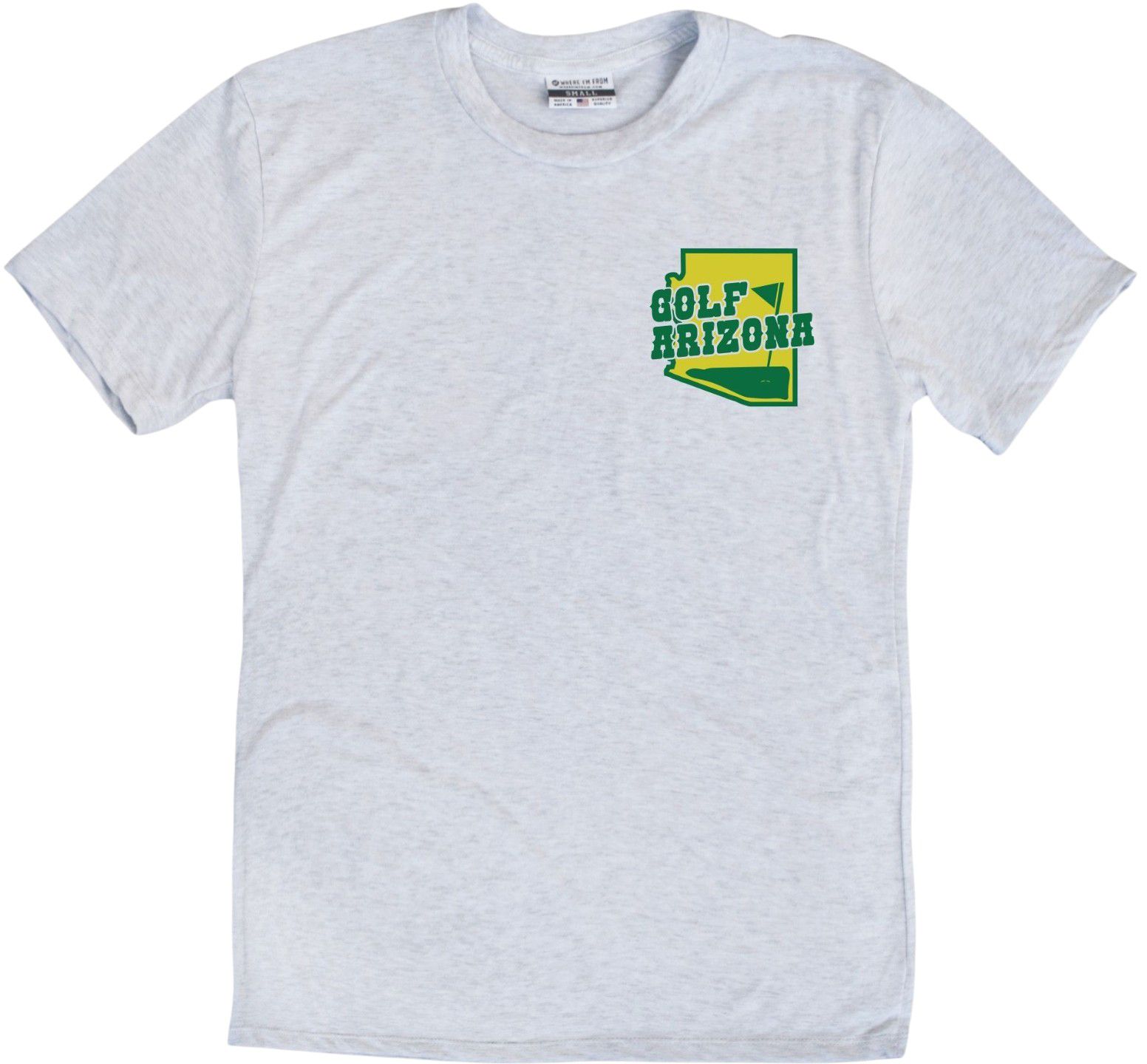 Where I'm From Adult Arizona Ash State 2 Hit T-Shirt product image