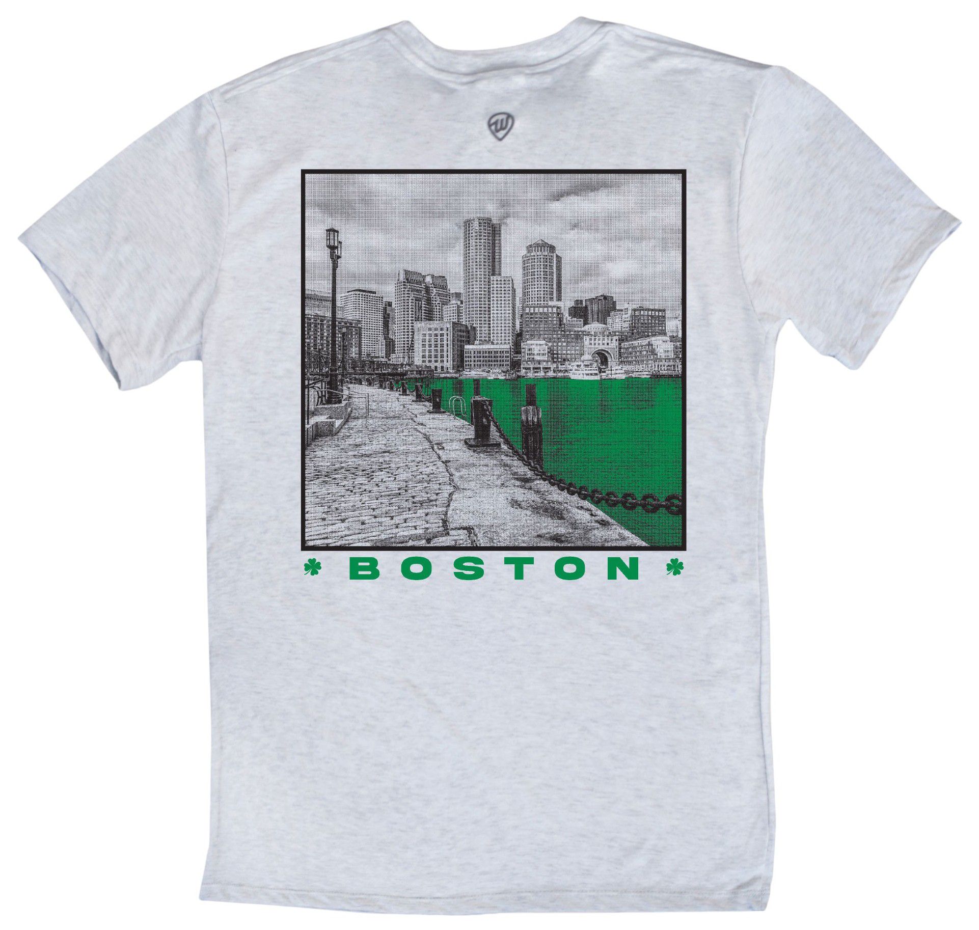 Where I'm From Adult Boston St. Patrick's Day City 2Sided T-Shirt product image