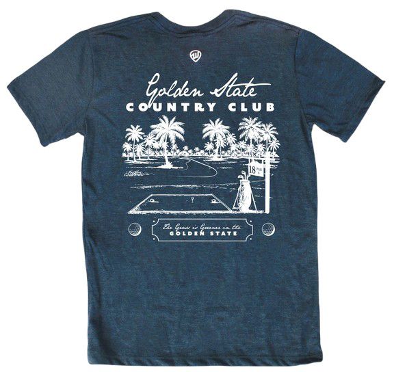 Where I'm From Adult California Navy Golden State T-Shirt product image