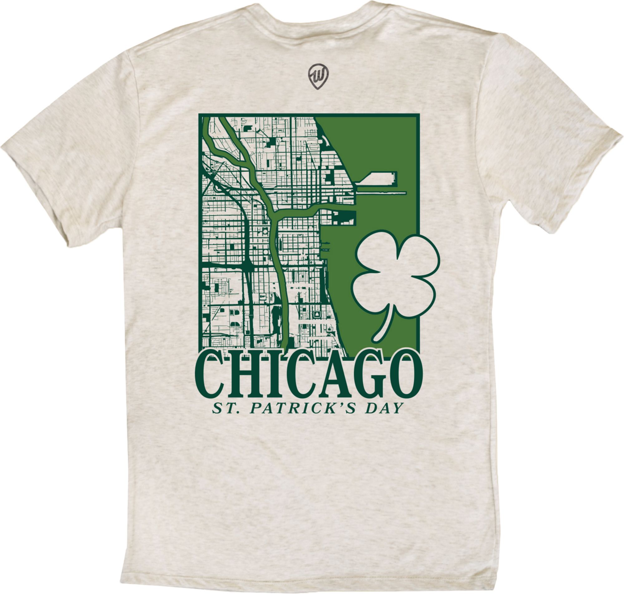 Where I'm From Adult Chicago City Oatmeal St. Patty's T-Shirt product image