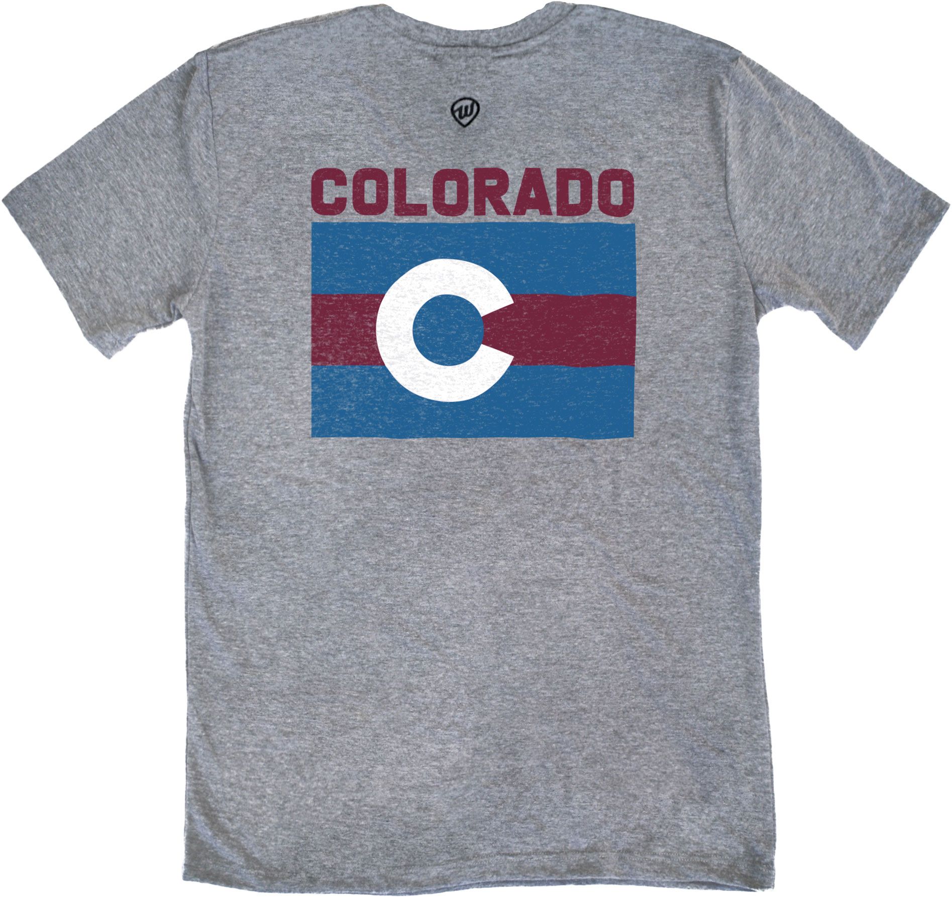 Where I'm From COL 2-Sided State Flag The Valley Grey T-Shirt product image