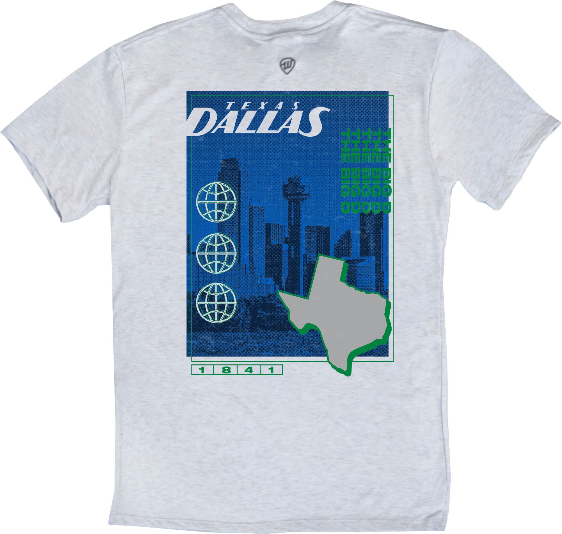 Where I'm From Adult Dallas Mavericks Big D T-Shirt product image