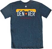 Where I'm From Denver License Plate T-Shirt product image