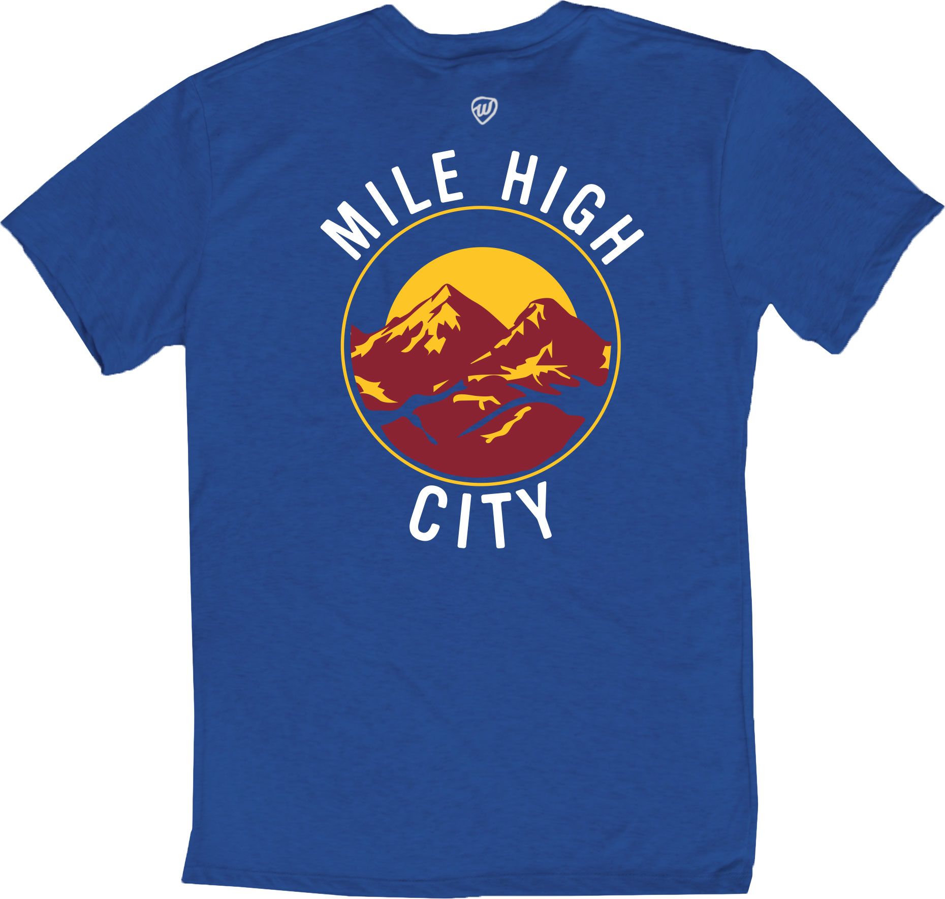 Where I'm From Adult Denver Mile High Blue T-Shirt product image
