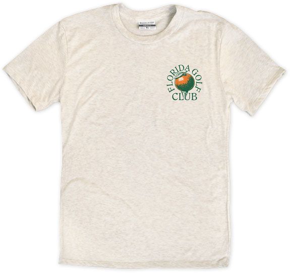 Where I'm From Florida Oatmeal Golf Club T-Shirt product image
