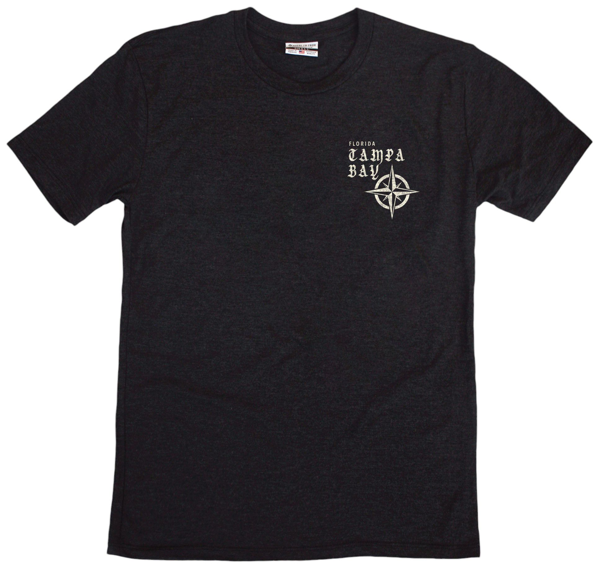 Where I'm From Adult Gasparilla Ship 2 Sided T-Shirt product image