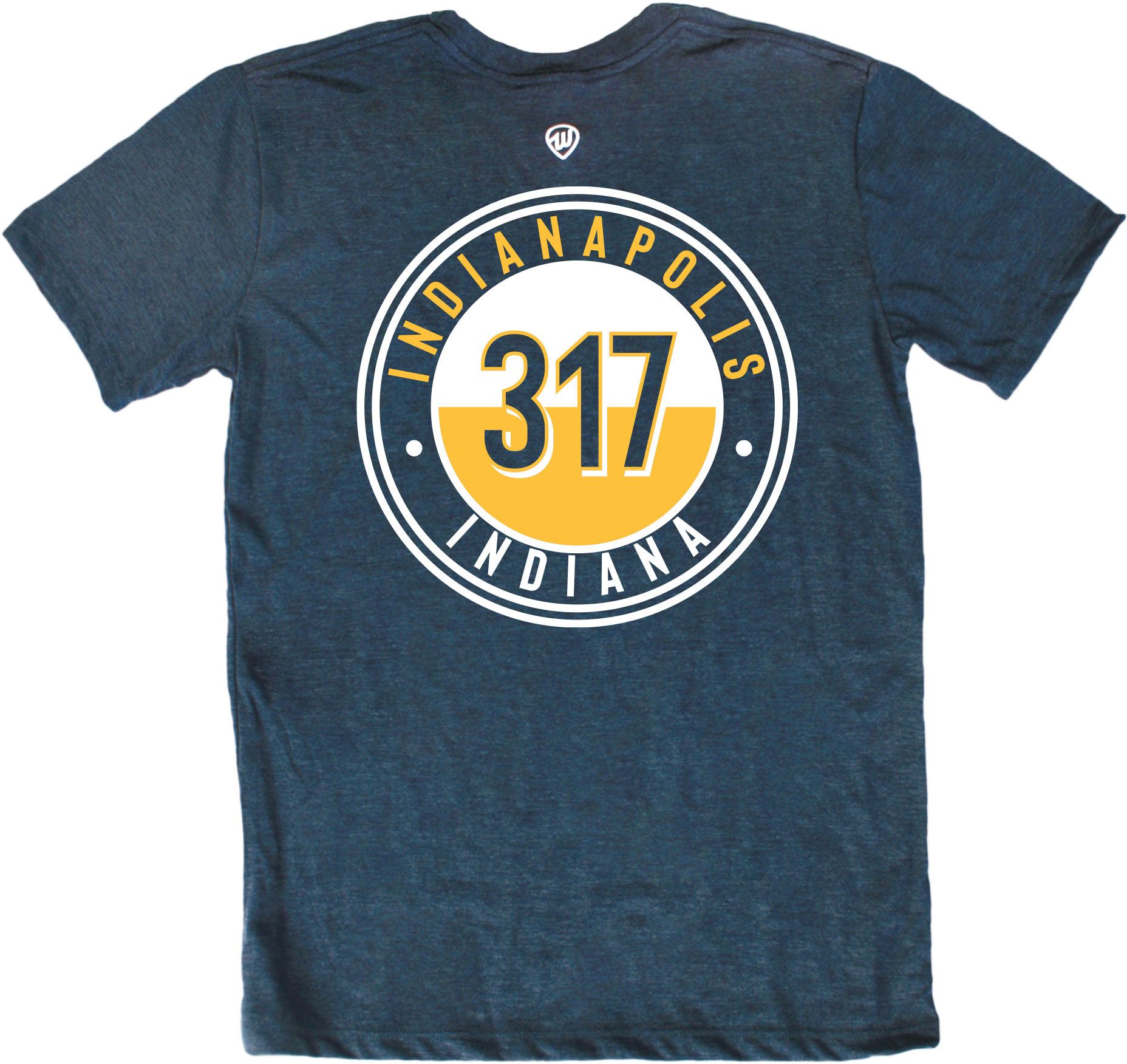 Where I'm From Men's Indiana Navy 2Hit T-Shirt product image