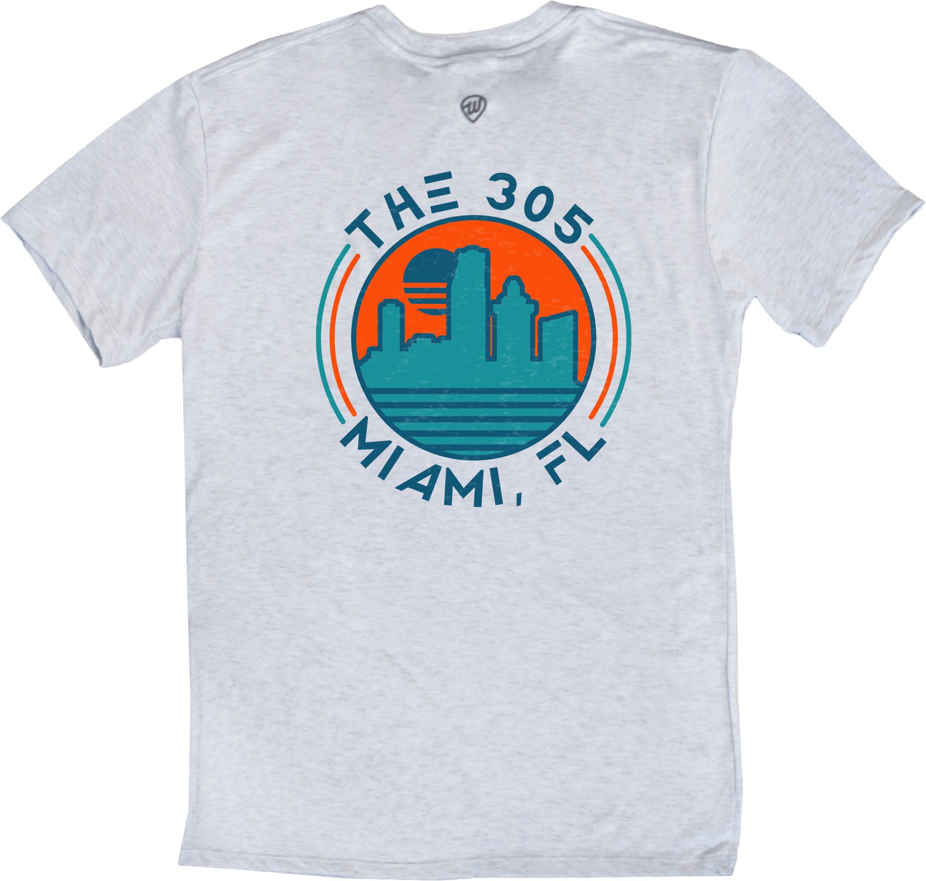 Where I'm From Adult Miami White 305 T-Shirt product image