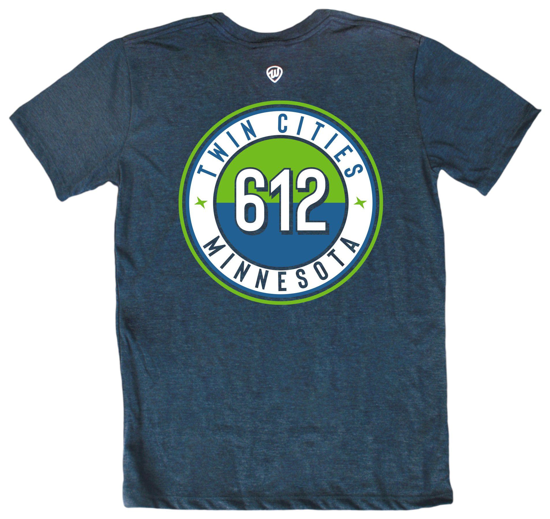 Where I'm From Adult Minnesota 2Sided Circle T-Shirt product image