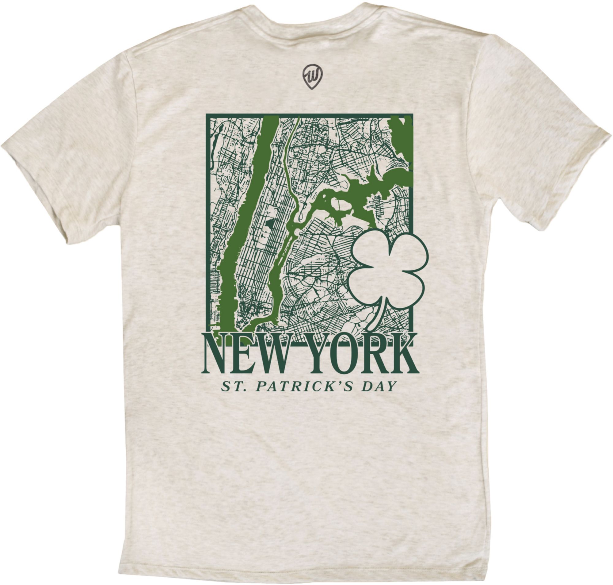 Where I'm From Adult New York City Oatmeal St. Patty's T-Shirt product image