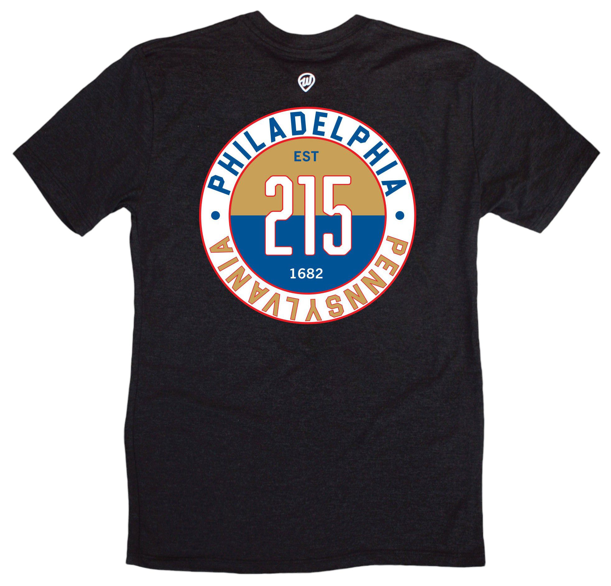 Where I'm From Adult Philadelphia 2Sided Circle T-Shirt product image