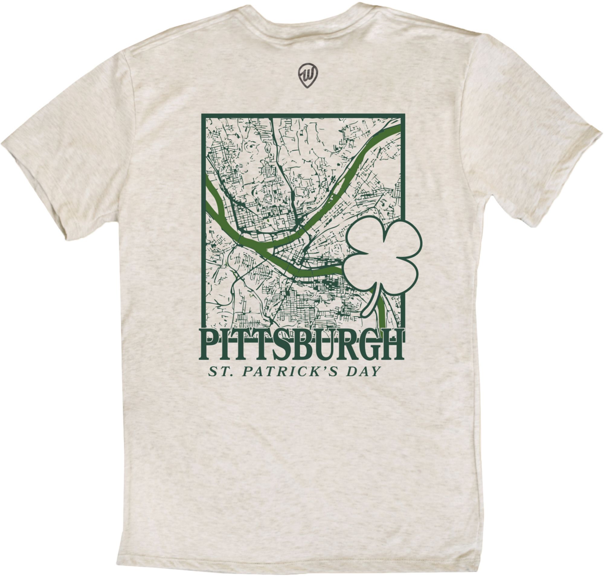 Where I'm From Adult Pittsburgh City Oatmeal St. Patty's T-Shirt product image