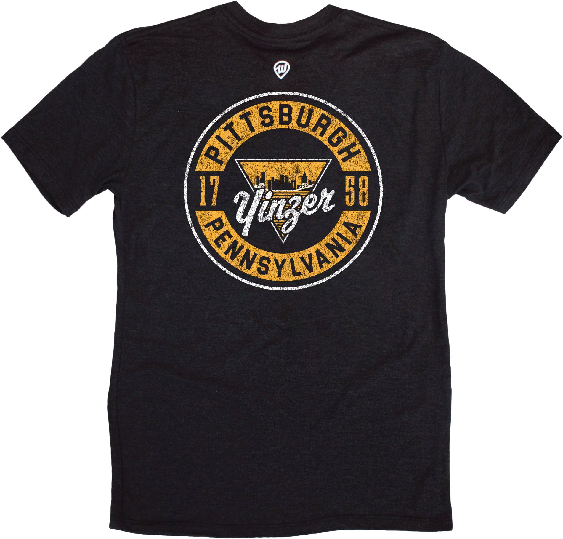 Where I'm From Adult Pittsburgh Yinzer Circle T-Shirt product image