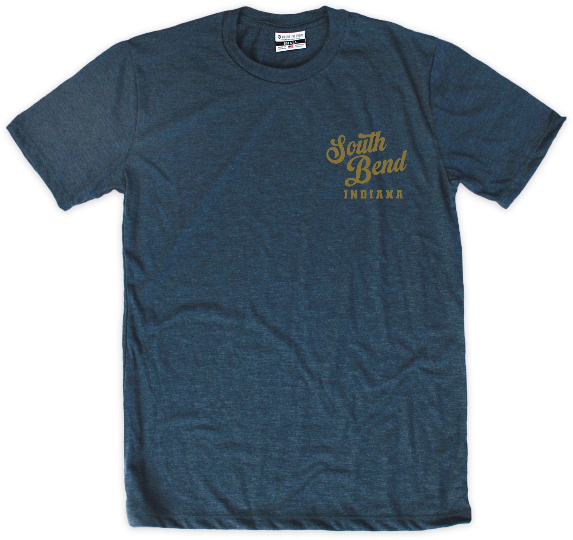 Where I'm From Men's South Bend Navy Game Day 2Hit T-Shirt product image