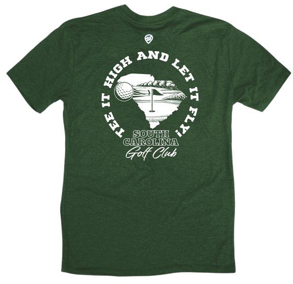 Where I'm From Adult South Carolina Green Tee High T-Shirt product image