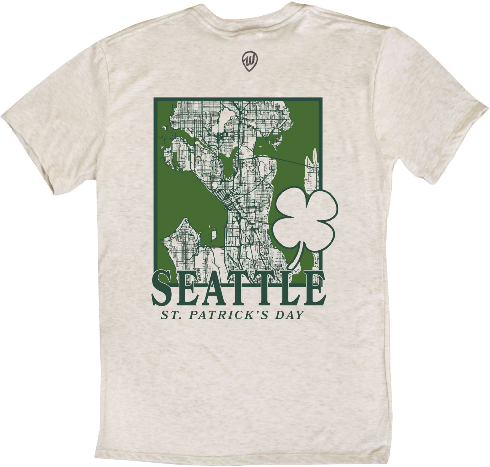 Where I'm From Adult Seattle City Oatmeal St. Patty's T-Shirt product image