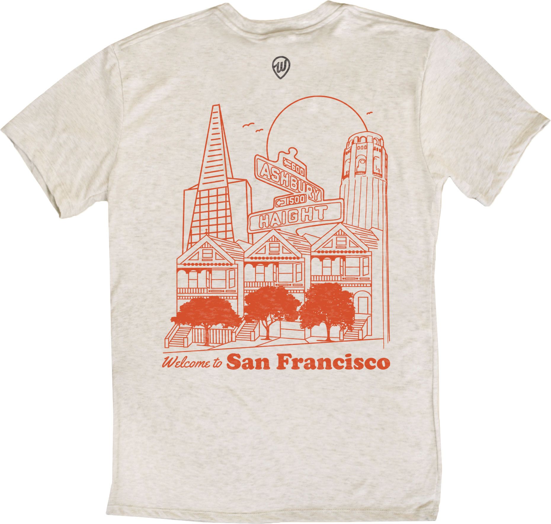 Where I'm From Adult San Francisco Houses T-Shirt product image