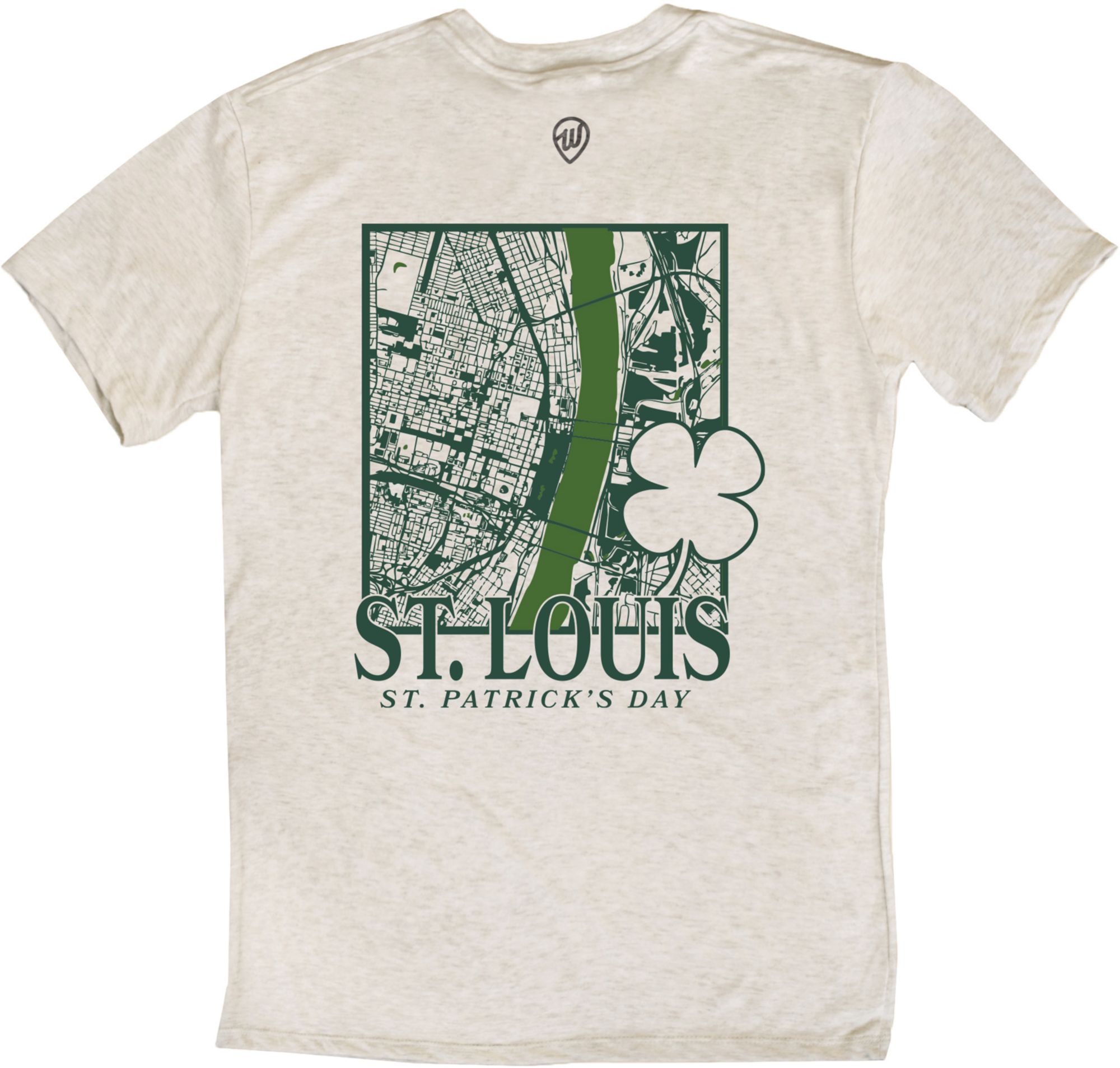 Where I'm From Adult St. Louis City Oatmeal St. Patty's T-Shirt product image