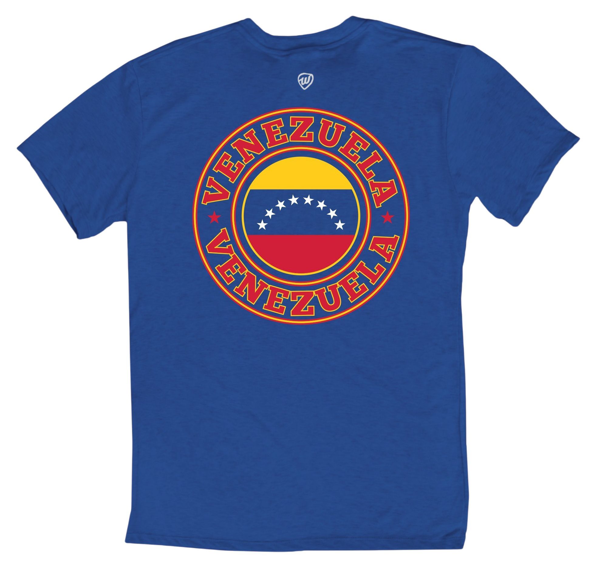 Where I'm From Adult Venezuela Circle Royal T-Shirt product image