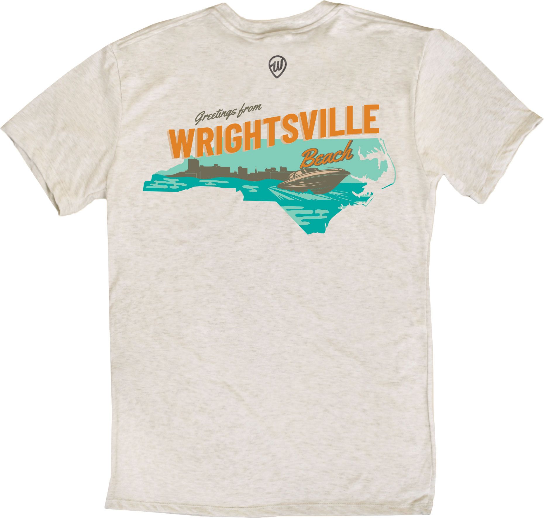 Where I'm From Adult Tennessee Cream Greetings T-Shirt product image