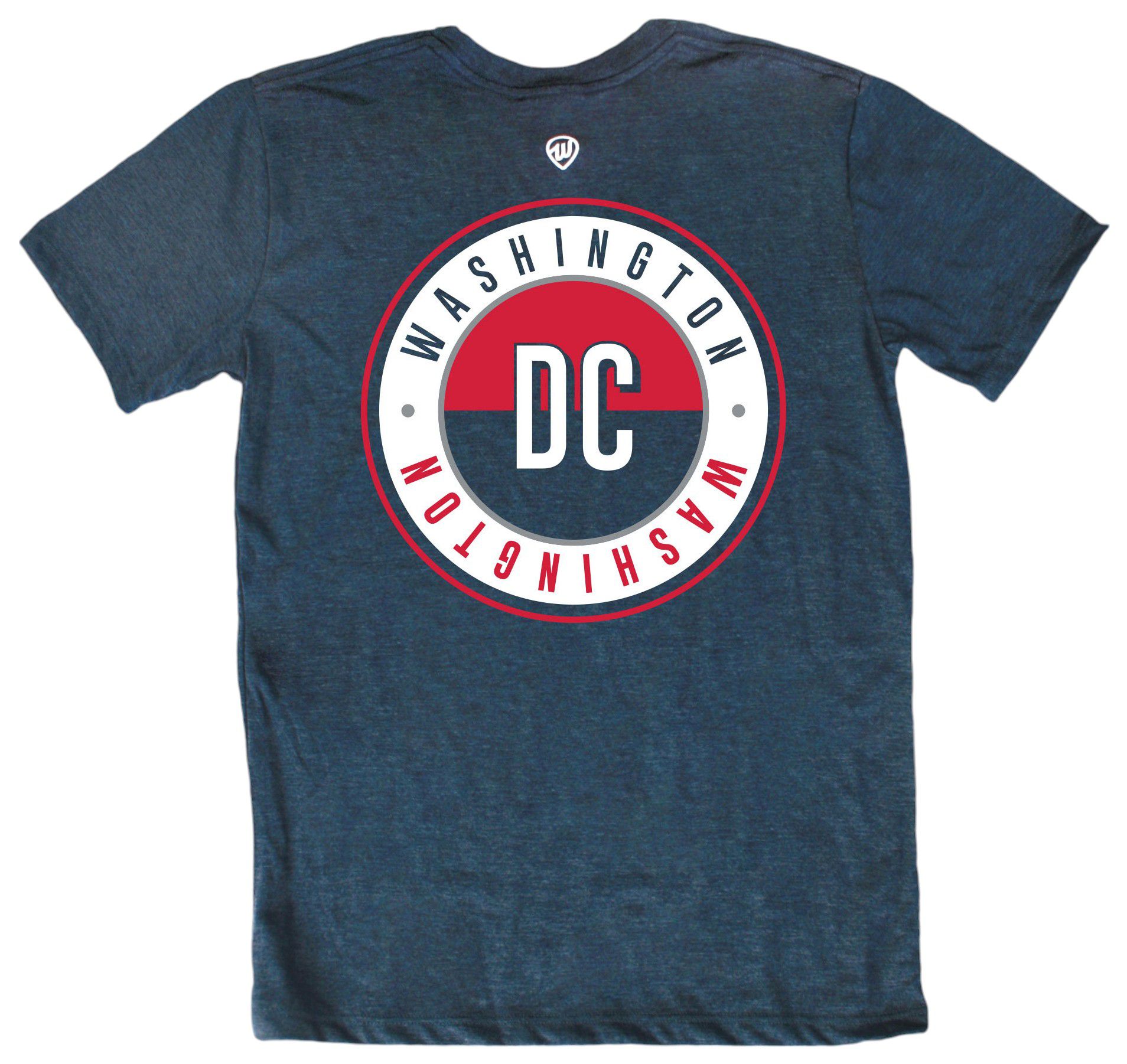 Where I'm From Adult Washington 2Sided Circle T-Shirt product image