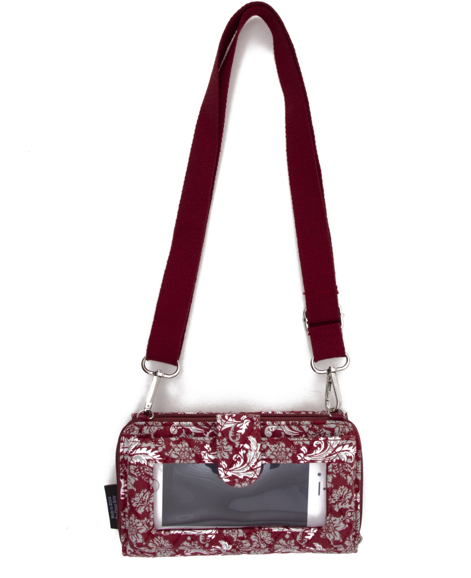 Eagles Wings Alabama Crimson Tide Quilted Cotton Cross Body Wallet product image