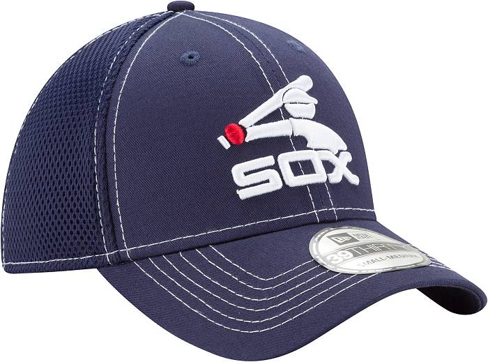 Men's New Era Black Chicago White Sox 2021 City Connect 39THIRTY Flex Hat