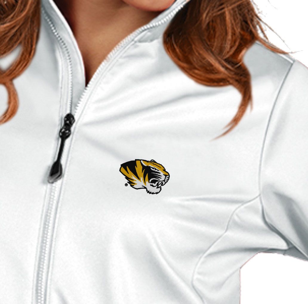 Antigua Women's Missouri Tigers Black Performance Golf Jacket product image