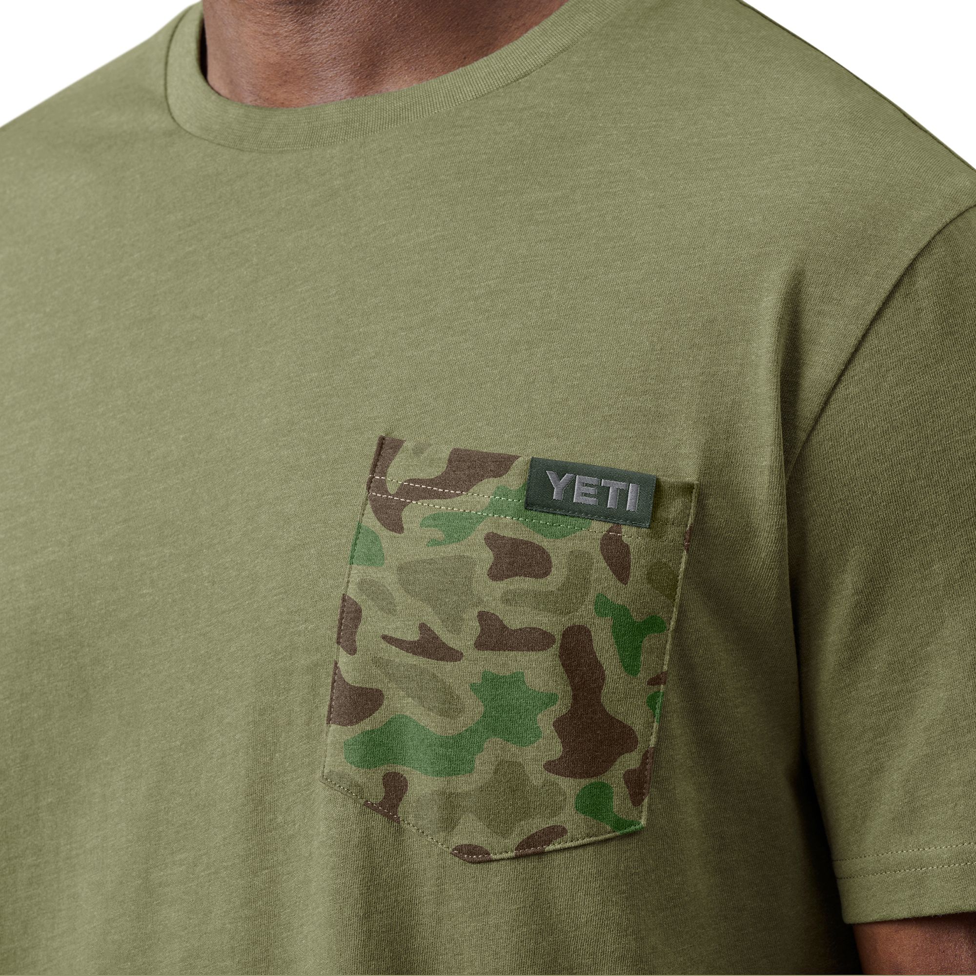 YETI Men's Camo Pocket Short Sleeve T-Shirt product image